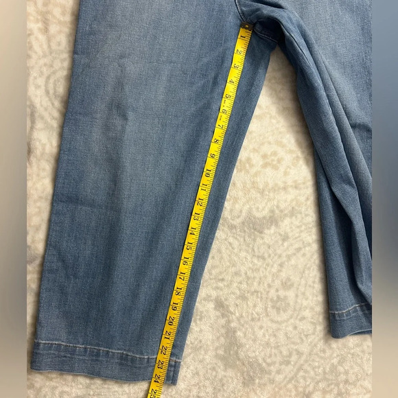 Talbots Flawless High Waisted Wide Crop Jeans - Picture 8 of 8